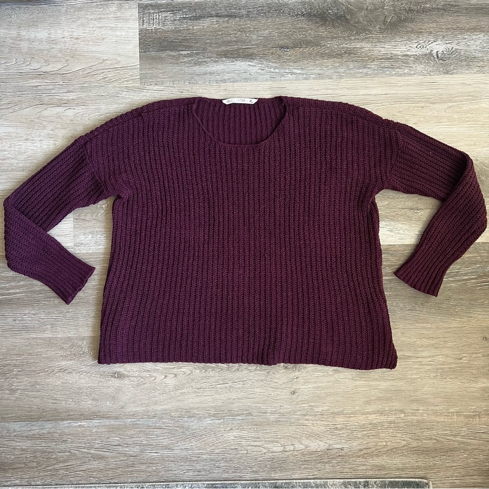 Vanilla Sky knit crewneck sweater